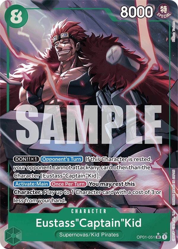 Eustass"Captain"Kid (Alternate Art) [Extra Booster: Memorial Collection] | Good Games Adelaide SA