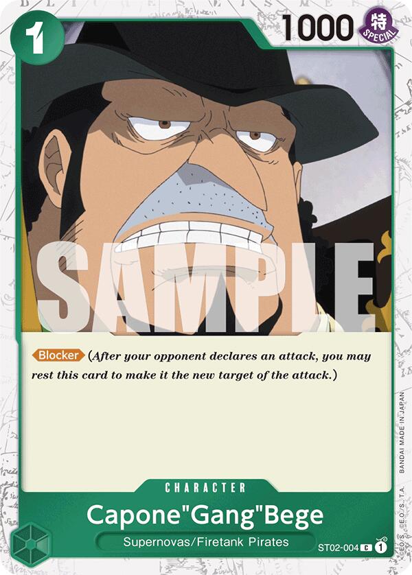 Capone"Gang"Bege (Alternate Art) [Extra Booster: Memorial Collection] | Good Games Adelaide SA