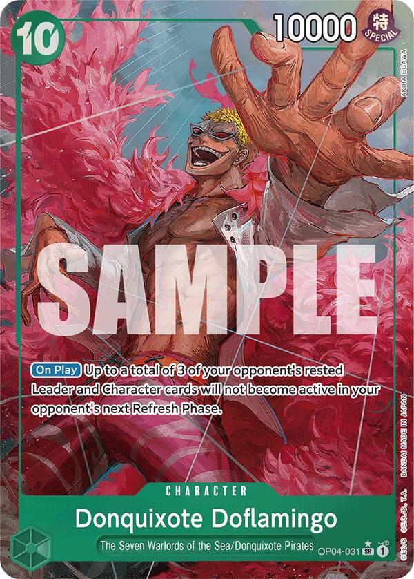 Donquixote Doflamingo (Alternate Art) [Extra Booster: Memorial Collection] | Good Games Adelaide SA