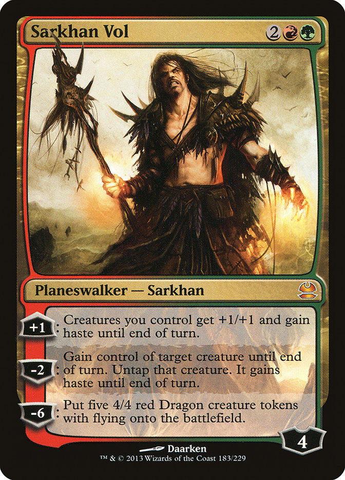 Sarkhan Vol 183 (Modern Masters)  | Good Games Adelaide SA