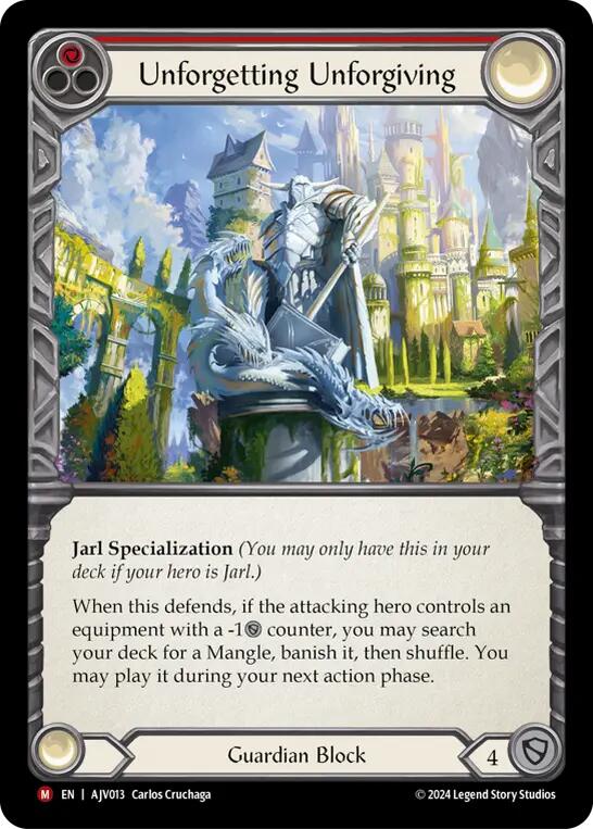 Unforgetting Unforgiving [AJV013] (Armory Deck: Jarl Vetreidi) | Good Games Adelaide SA