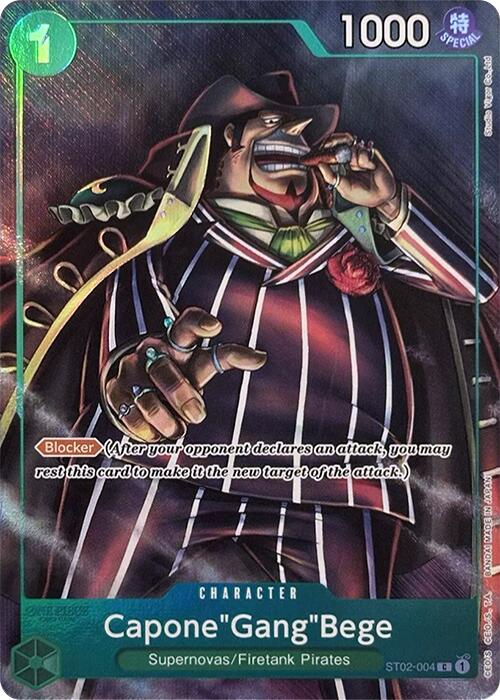 Capone"Gang"Bege (Premium Card Collection -Best Selection Vol. 2-) [One Piece Promotion Cards] | Good Games Adelaide SA