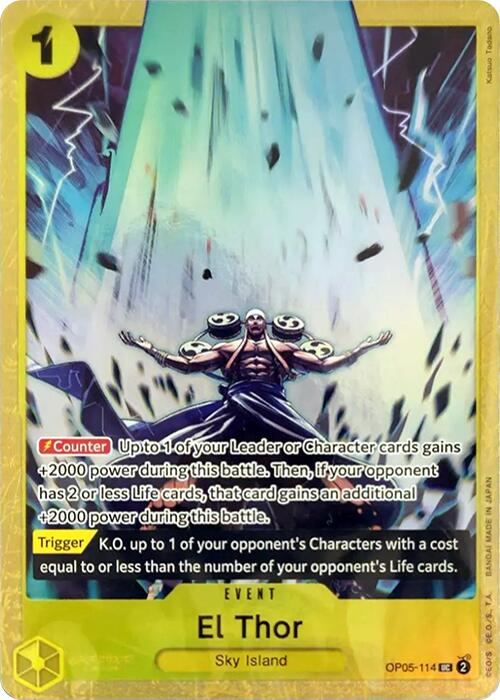 El Thor (Premium Card Collection -Best Selection Vol. 2-) [One Piece Promotion Cards] | Good Games Adelaide SA
