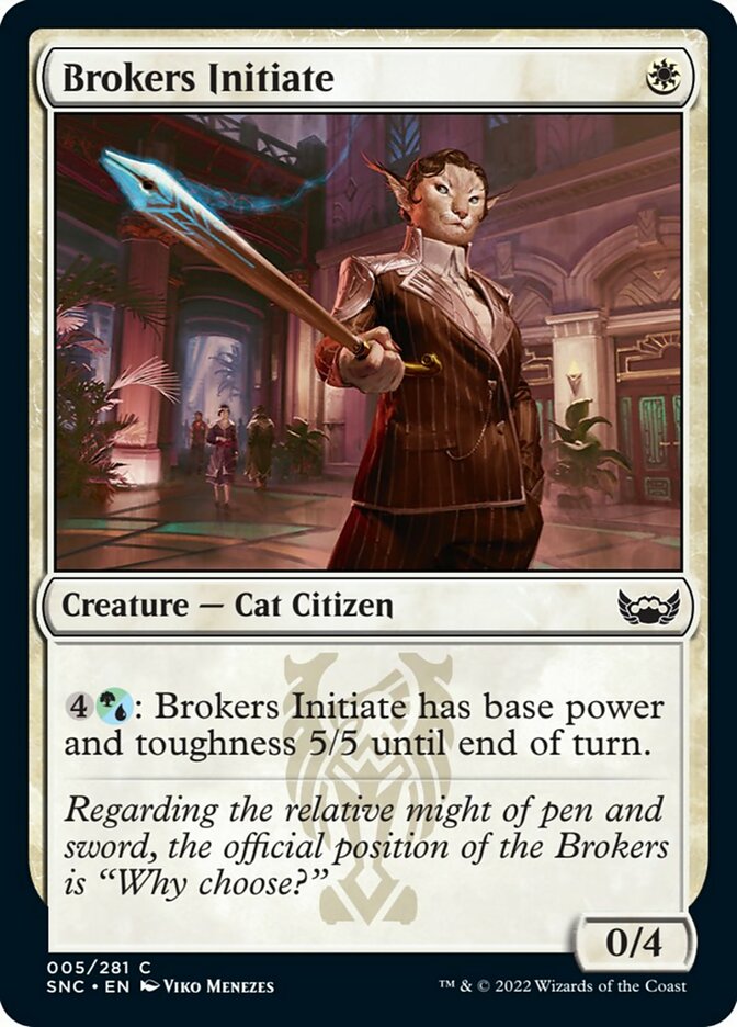 Brokers Initiate [Streets of New Capenna] | Good Games Adelaide SA