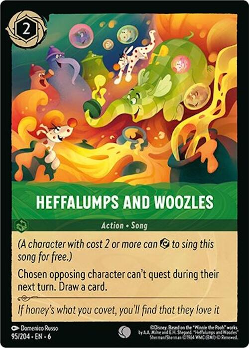 Heffalumps and Woozles (95/204) [Azurite Sea] | Good Games Adelaide SA