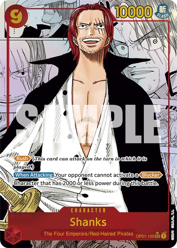 Shanks (Alternate Art) (Manga) [Premium Booster] | Good Games Adelaide SA