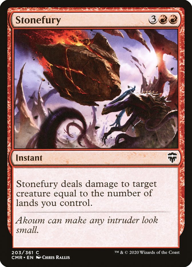 Stonefury [Commander Legends] | Good Games Adelaide SA