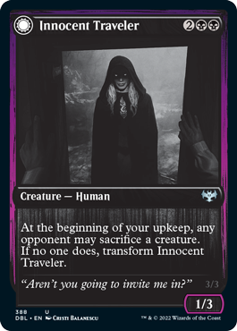 Innocent Traveler // Malicious Invader [Innistrad: Double Feature] | Good Games Adelaide SA