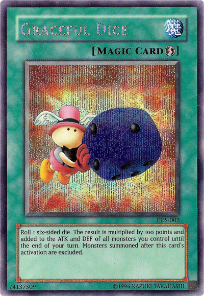 Graceful Dice [EDS-002] Secret Rare | Good Games Adelaide SA