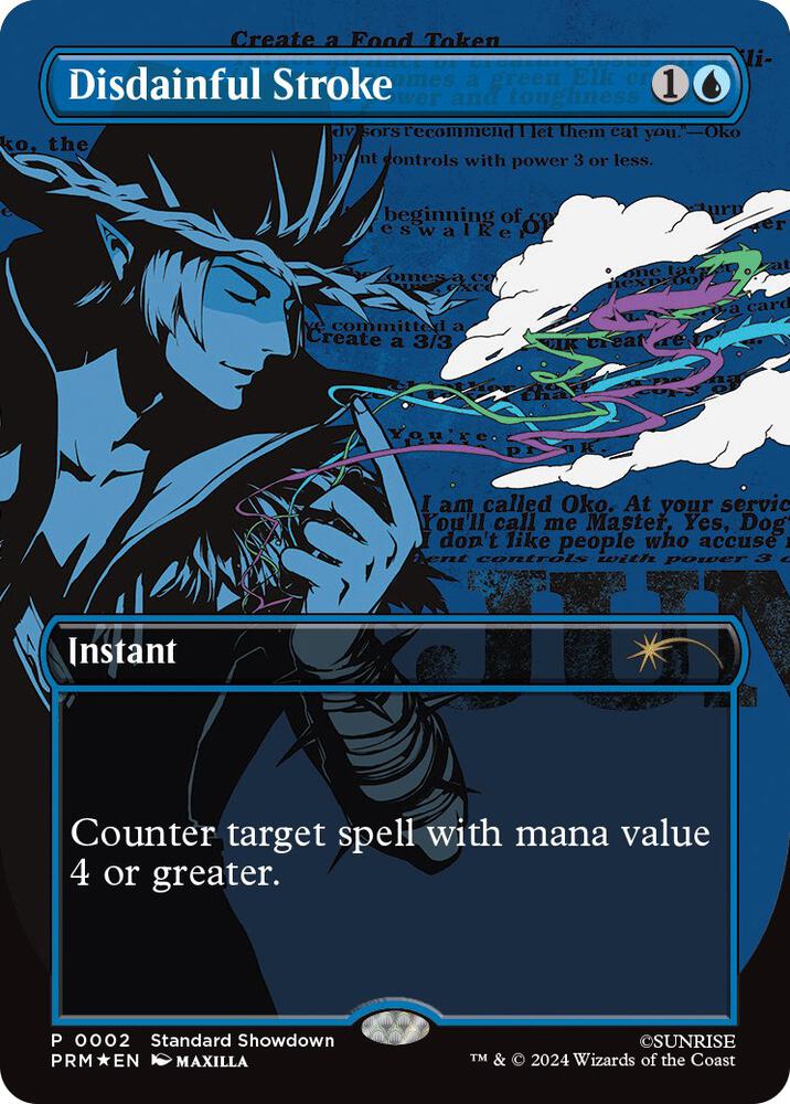 Disdainful Stroke 2 (Standard Showdown Promos)  - Foil | Good Games Adelaide SA