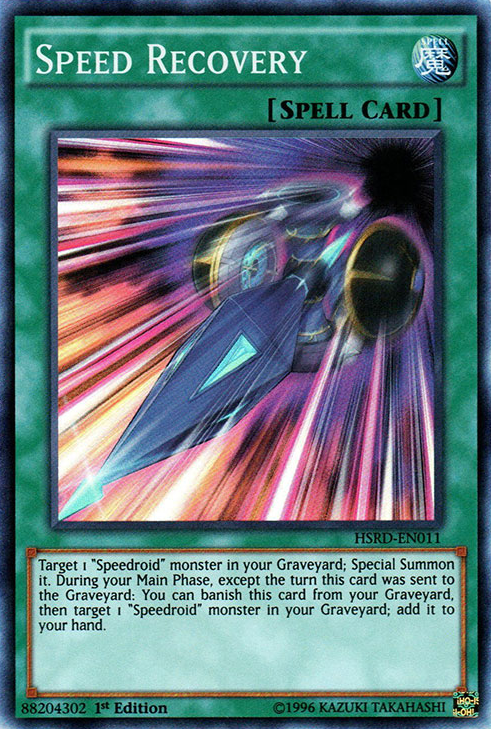 Speed Recovery [HSRD-EN011] Super Rare | Good Games Adelaide SA