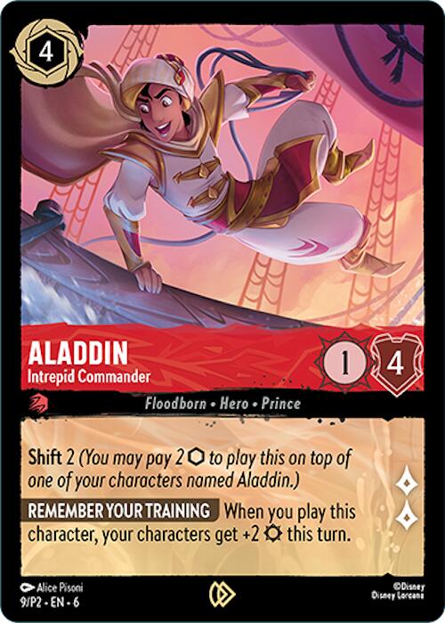 Aladdin - Intrepid Commander (9) [Promo Cards] | Good Games Adelaide SA