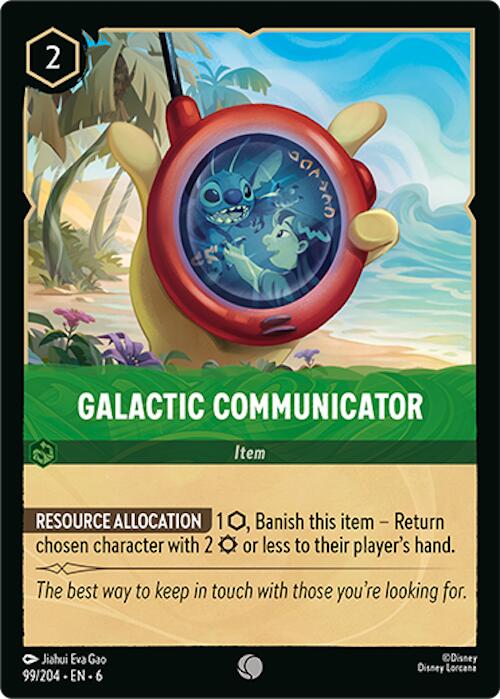 Galactic Communicator (99/204) [Azurite Sea] | Good Games Adelaide SA