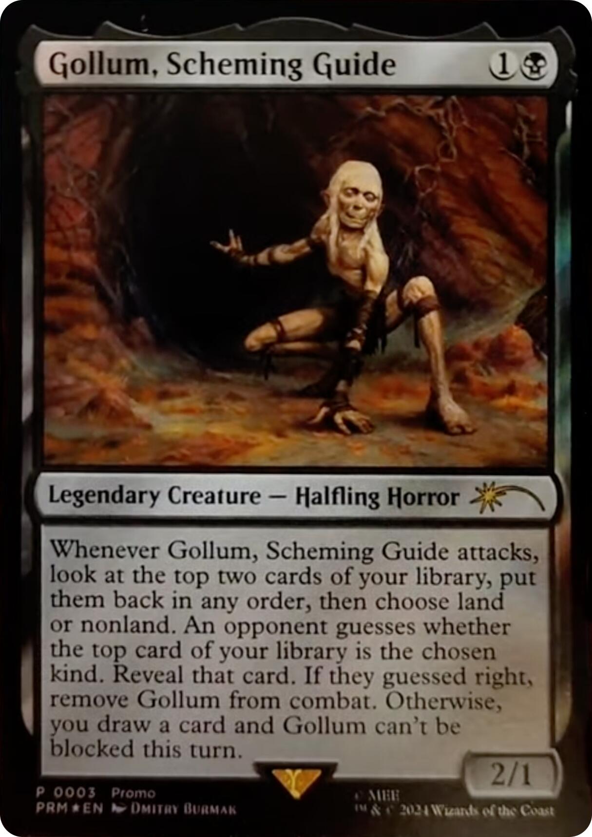 Gollum, Scheming Guide [Resale Promos] | Good Games Adelaide SA