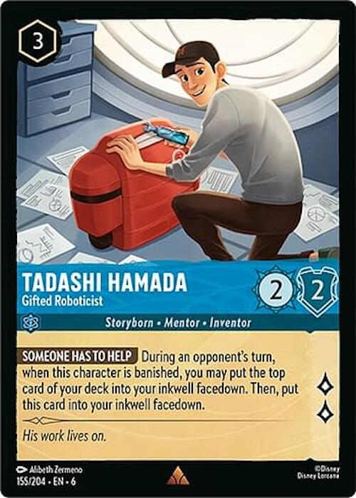 Tadashi Hamada - Gifted Roboticist (155/204) [Azurite Sea] | Good Games Adelaide SA