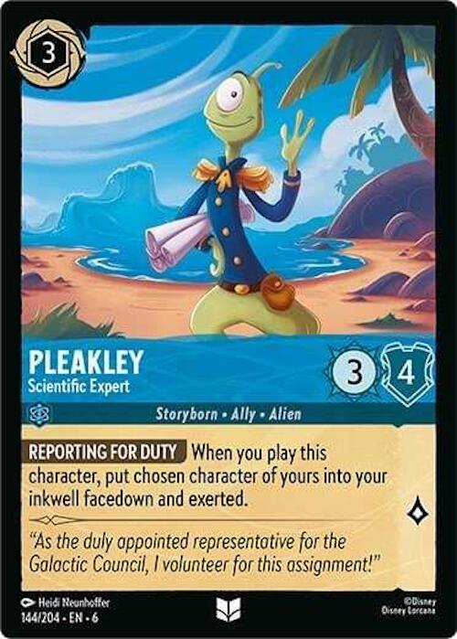 Pleakley - Scientific Expert (144/204) [Azurite Sea] | Good Games Adelaide SA