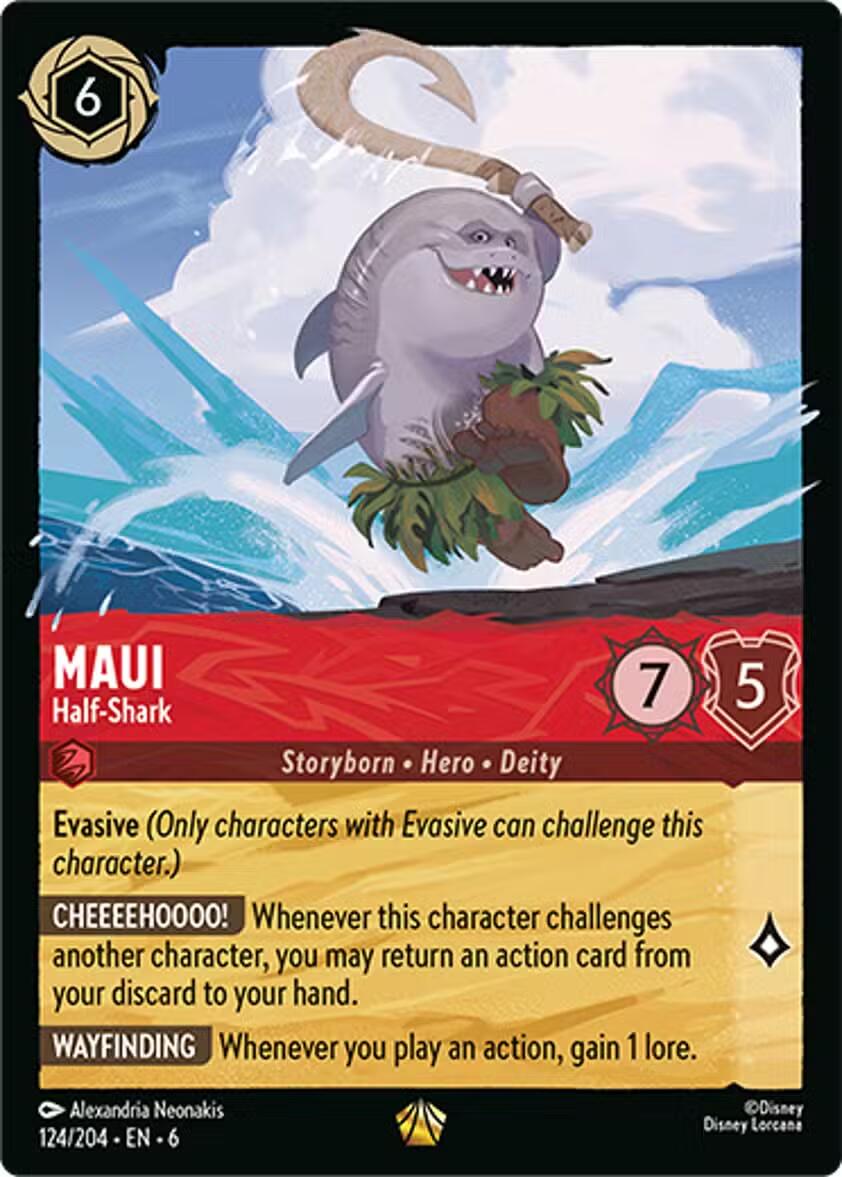 Maui - Half-Shark (124/204) [Azurite Sea] | Good Games Adelaide SA