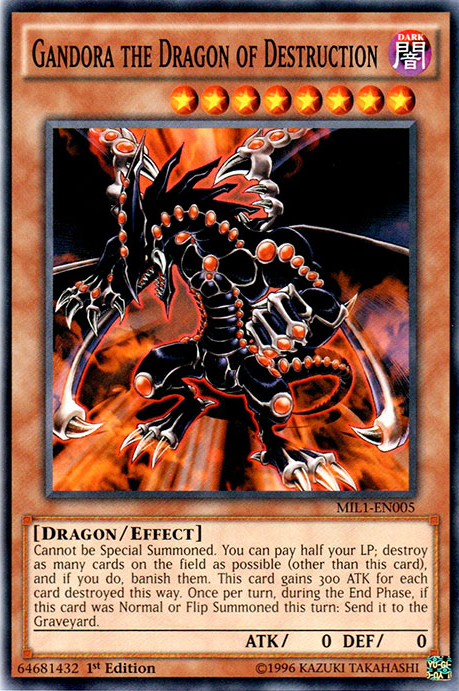 Gandora the Dragon of Destruction [MIL1-EN005] Common | Good Games Adelaide SA