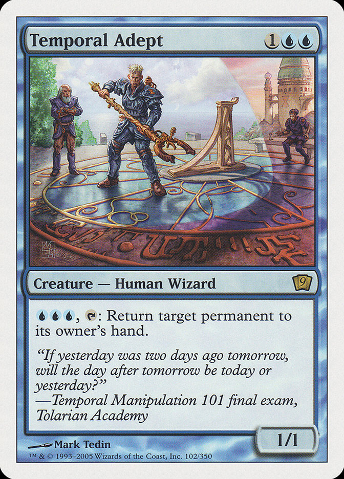 Temporal Adept [Ninth Edition] | Good Games Adelaide SA