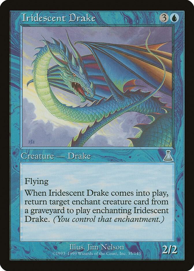 Iridescent Drake 35 (Urza's Destiny)  - Foil | Good Games Adelaide SA