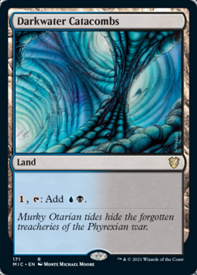 Darkwater Catacombs [Innistrad: Midnight Hunt Commander] | Good Games Adelaide SA
