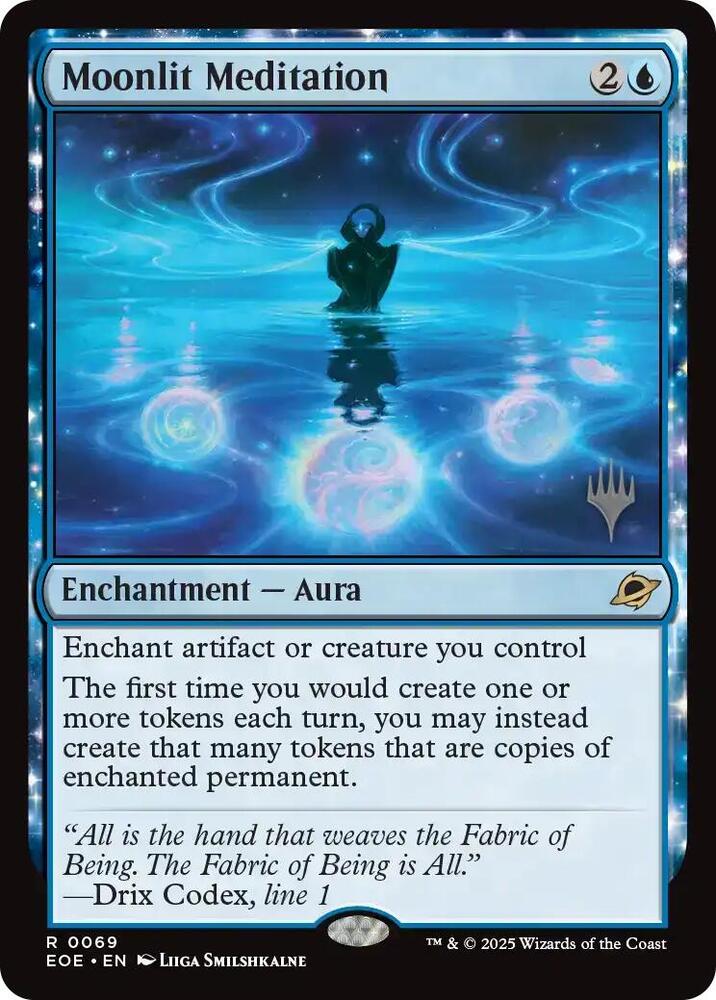 Moonlit Meditation 69 (Promo Pack: Edge of Eternities)  | Good Games Adelaide SA