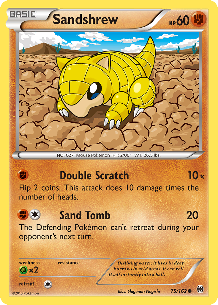 Sandshrew (75/162) [XY: BREAKthrough] | Good Games Adelaide SA