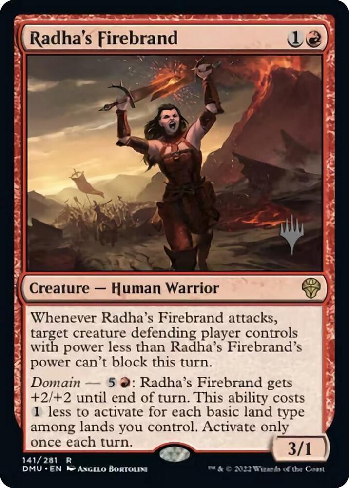 Radhas Firebrand 141 (Promo Pack: Dominaria United)  - Foil | Good Games Adelaide SA