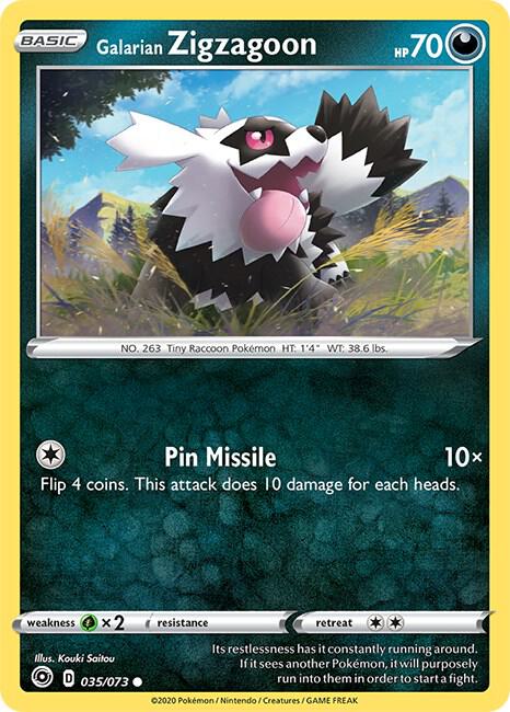Galarian Zigzagoon 35/73 (Champion's Path)  | Good Games Adelaide SA
