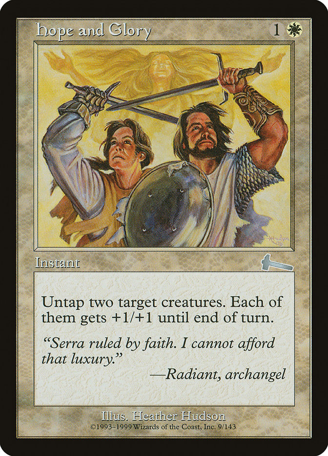 Hope and Glory 9 (Urza's Legacy)  | Good Games Adelaide SA