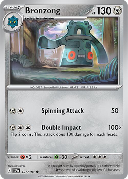 Bronzong (127/191) [Scarlet & Violet: Surging Sparks] | Good Games Adelaide SA