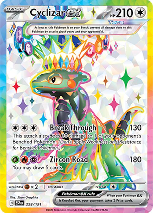 Cyclizar ex (228/191) [Scarlet & Violet: Surging Sparks] | Good Games Adelaide SA