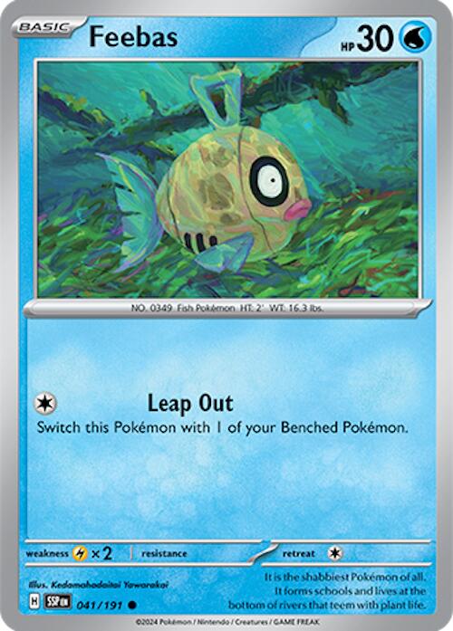 Feebas (041/191) [Scarlet & Violet: Surging Sparks] | Good Games Adelaide SA