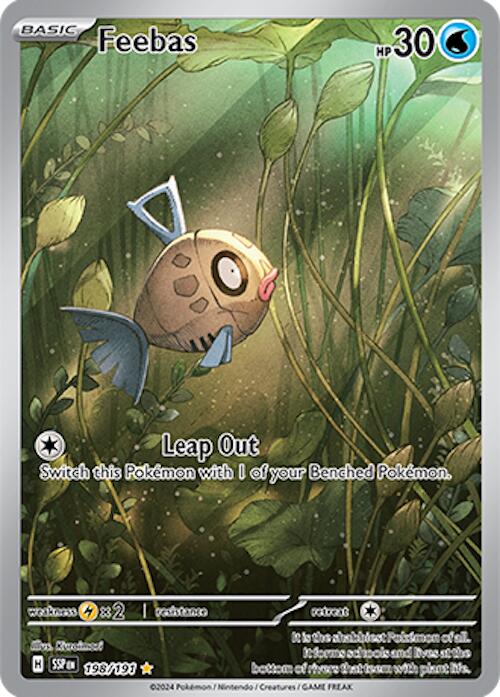 Feebas (198/191) [Scarlet & Violet: Surging Sparks] | Good Games Adelaide SA