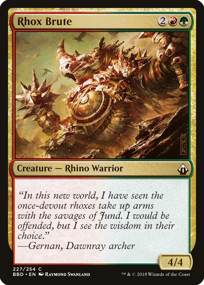 Rhox Brute 227 (Battlebond)  | Good Games Adelaide SA