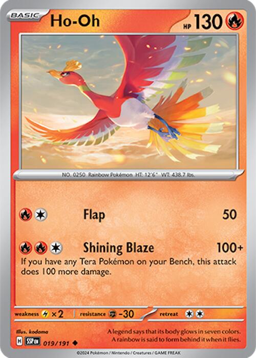 Ho-Oh (019/191) [Scarlet & Violet: Surging Sparks] | Good Games Adelaide SA