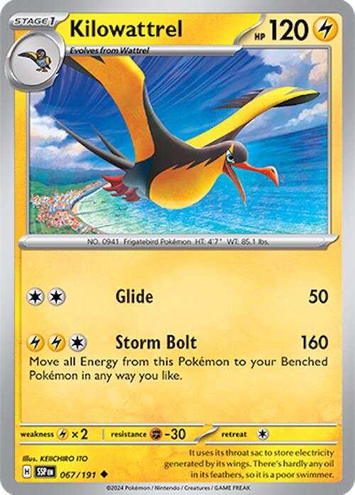 Kilowattrel (067/191) [Scarlet & Violet: Surging Sparks] | Good Games Adelaide SA