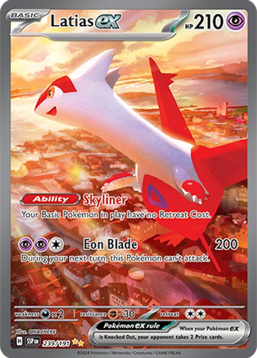 Latias ex (239/191) [Scarlet & Violet: Surging Sparks] | Good Games Adelaide SA