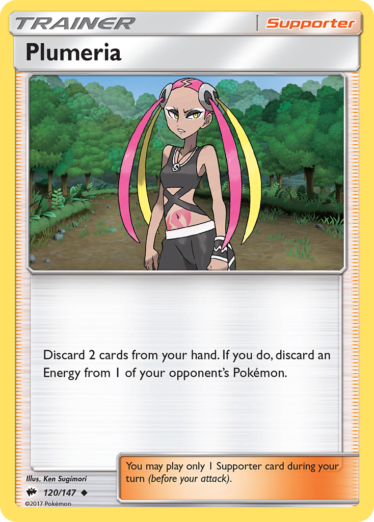 Plumeria (120/147) [Sun & Moon: Burning Shadows] | Good Games Adelaide SA