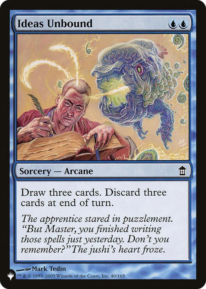 Ideas Unbound 40/165 (The List Reprints)  | Good Games Adelaide SA