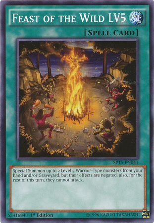 Feast of the Wild LV5 [SP15-EN041] Common | Good Games Adelaide SA