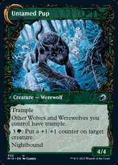 Hound Tamer // Untamed Pup (Showcase Equinox) [Innistrad: Midnight Hunt] | Good Games Adelaide SA