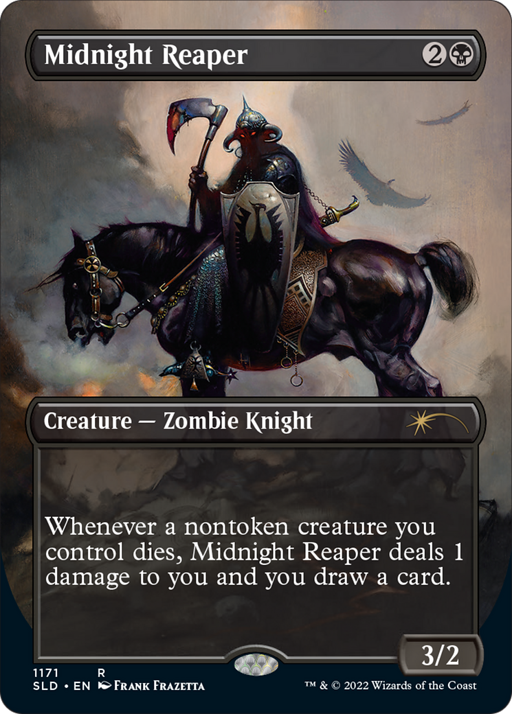 Midnight Reaper (Borderless) [Secret Lair Drop Series] | Good Games Adelaide SA