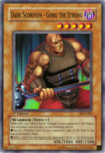 Dark Scorpion - Gorg the Strong [DCR-060] Common | Good Games Adelaide SA