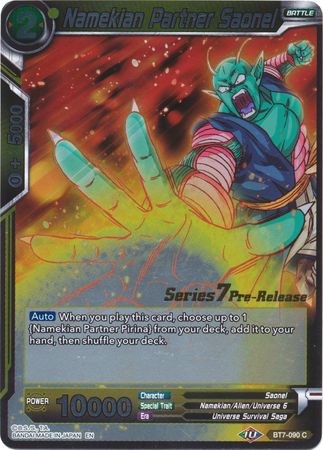 Namekian Partner Saonel (Assault of the Saiyans) [BT7-090_PR] | Good Games Adelaide SA