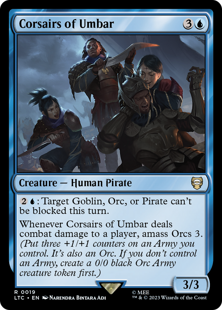 Corsairs of Umbar [The Lord of the Rings: Tales of Middle-Earth Commander] | Good Games Adelaide SA