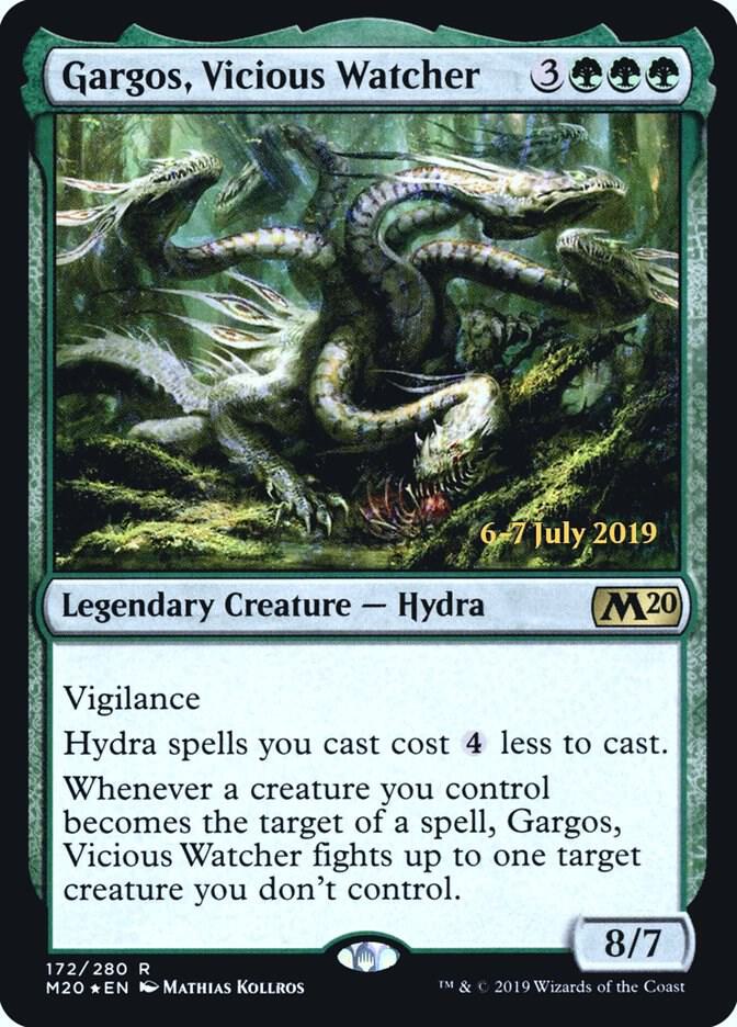 Gargos Vicious Watcher 172 (Prerelease Cards)  - Foil | Good Games Adelaide SA