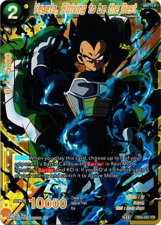 Vegeta, Striving to be the Best [TB3-051] | Good Games Adelaide SA