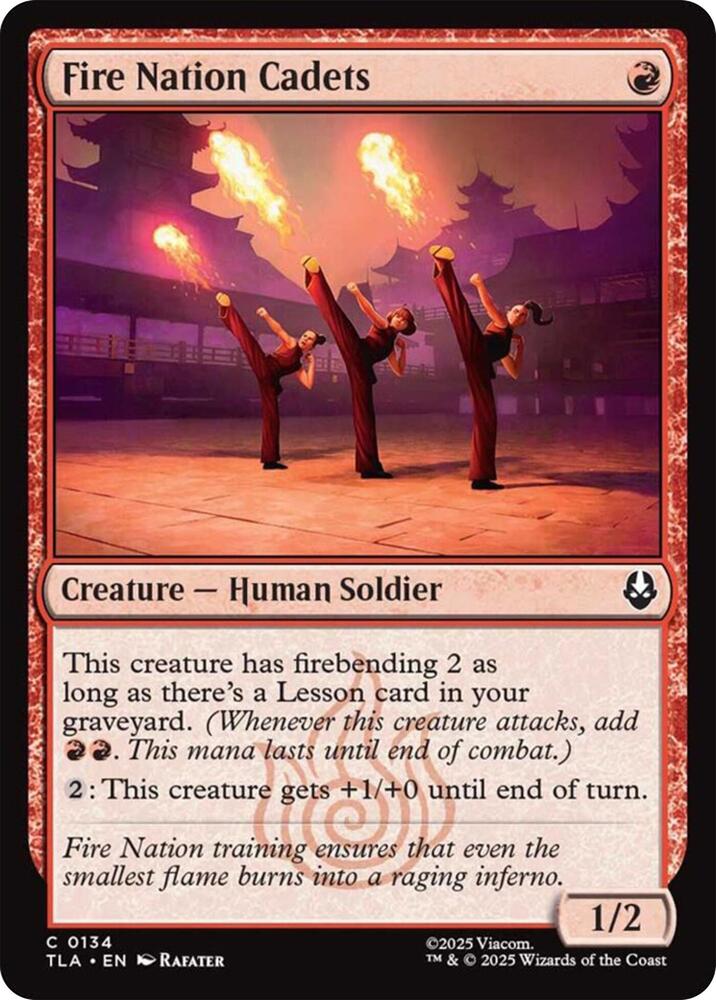 Fire Nation Cadets 134 (Avatar: The Last Airbender)  | Good Games Adelaide SA