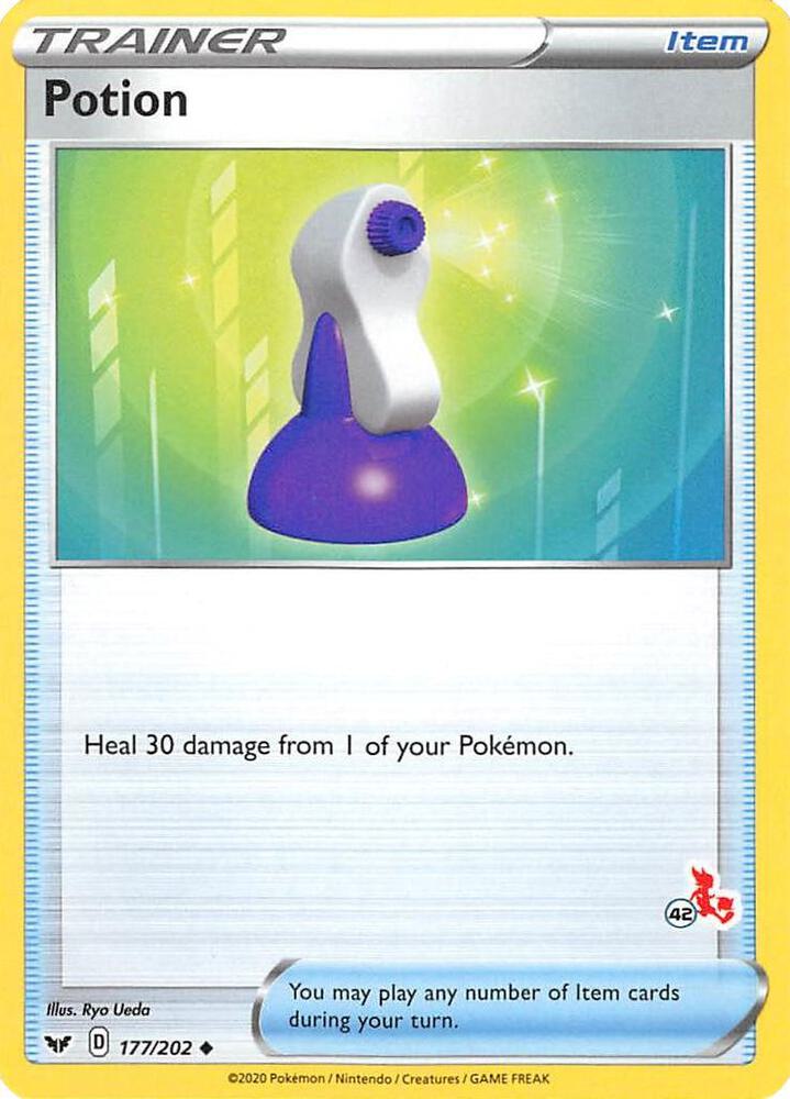 Potion 177 202 42 Cinderace Stamped 177/202 (Battle Academy 2022)  | Good Games Adelaide SA
